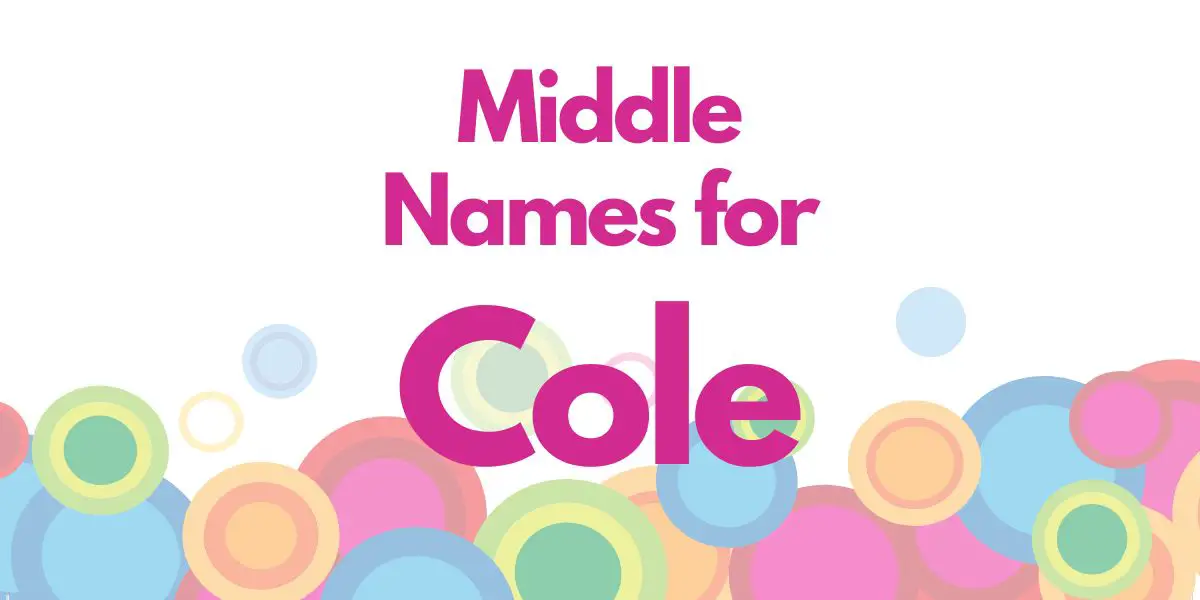 Middle Names for Cole