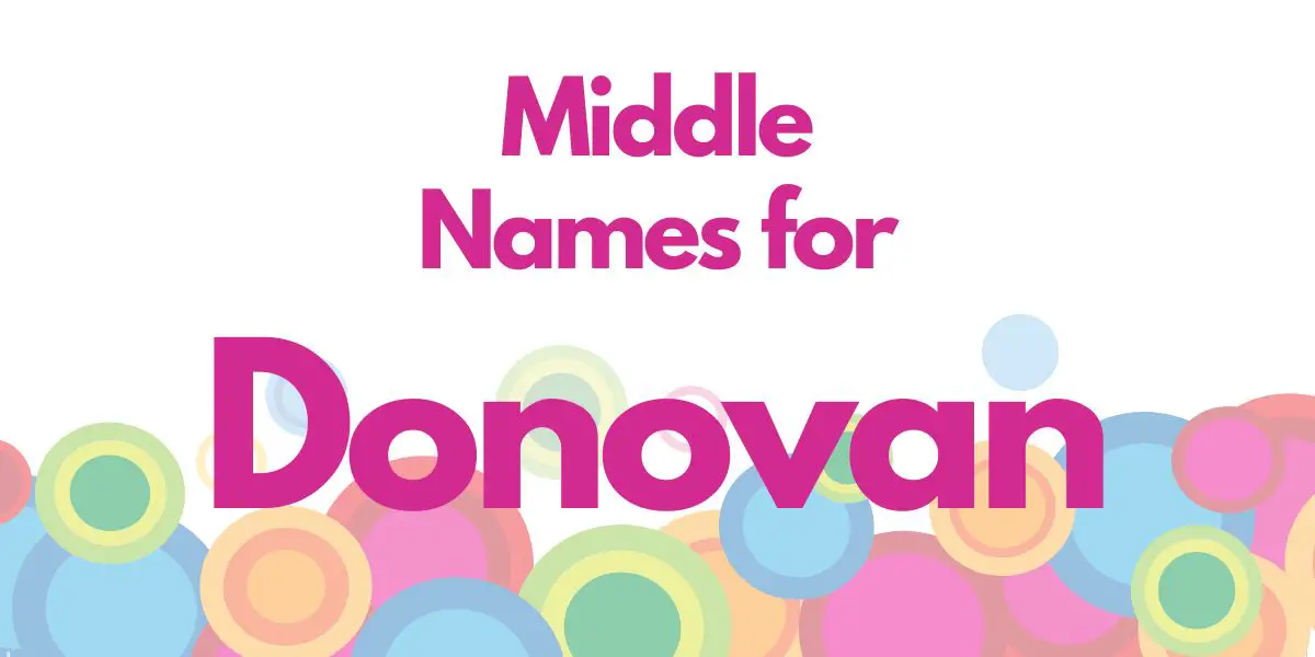 Middle Names for Donovan