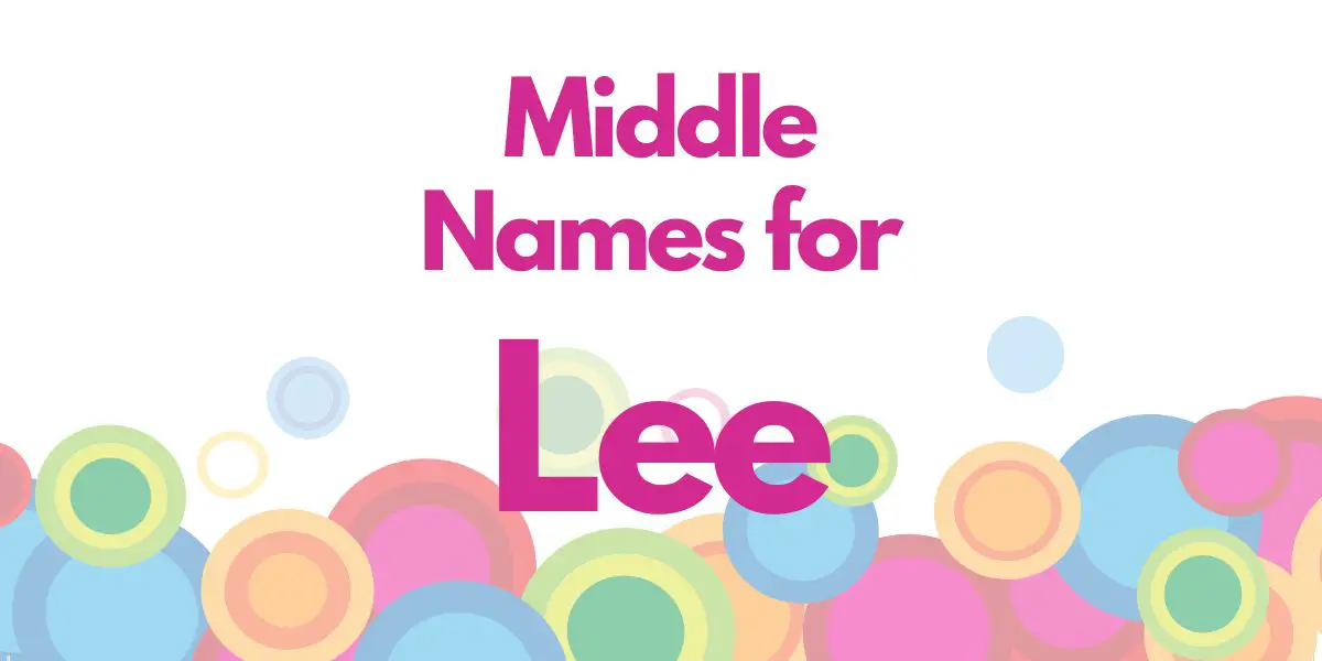 Middle Names for Lee