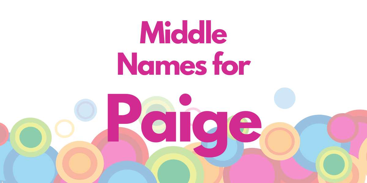 Middle Names for Paige