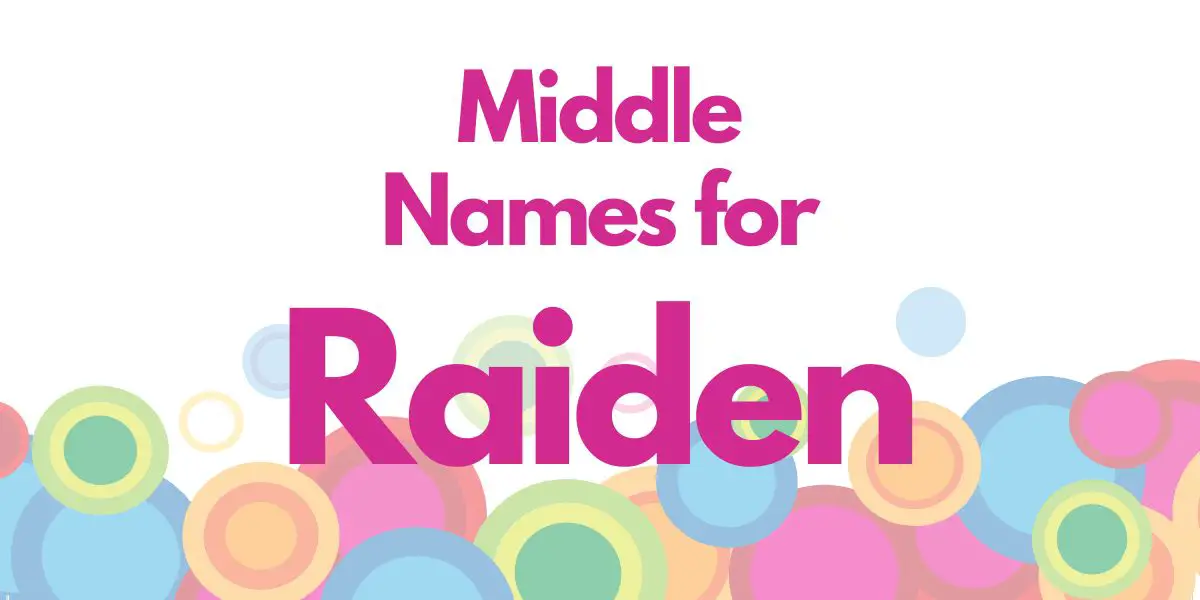 Middle Names for Raiden