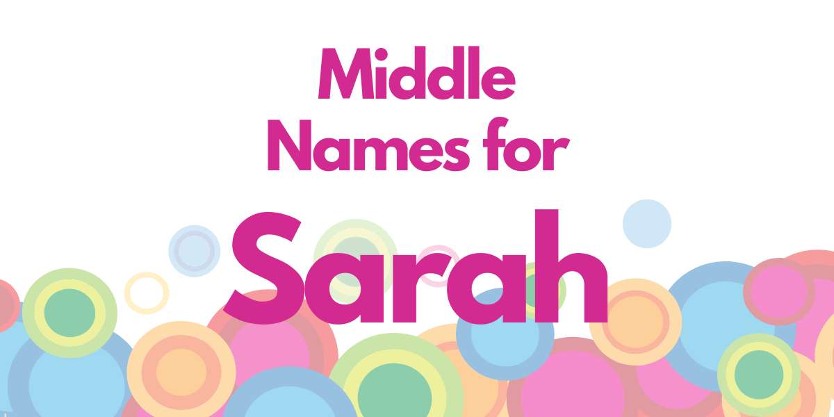 Middle Names for Sarah
