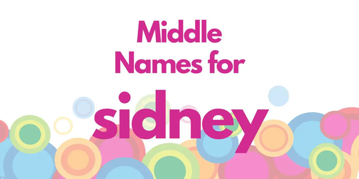 Middle Names for Sidney