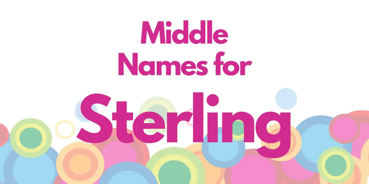 Middle Names for Sterling
