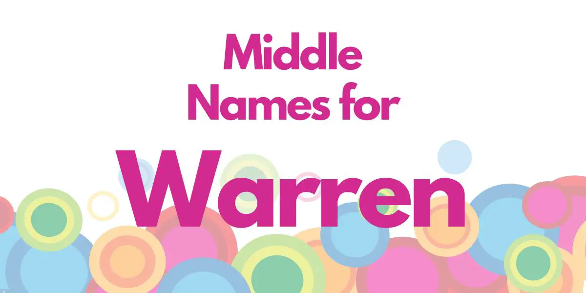 Middle Names for Warren