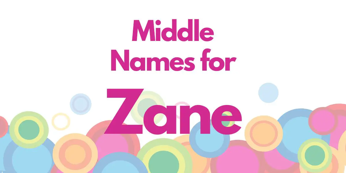 Middle Names for Zane